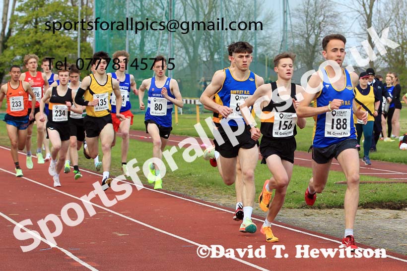 1500 metres, 2023 NE Grand Prix 1, Monkton. Photo: David T. Hewitson/Sports for All Pics